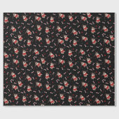 Papier Cadeau Motif carlin Xmas (Plat)