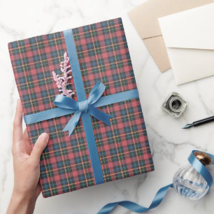 Papier Cadeau Motif carreaux classique