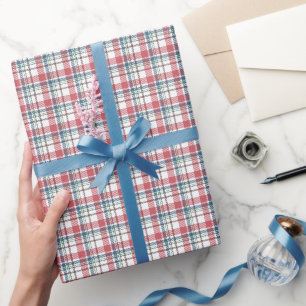 Papier Cadeau Motif carreaux classique