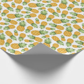 Papier Cadeau Motif Cartoon Ananas (Coin)
