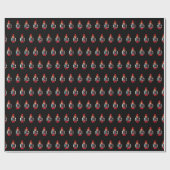Papier Cadeau Motif Casse-Noisette (Plat)