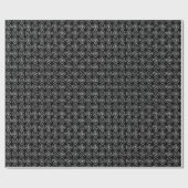 Papier Cadeau Motif celtique à double spirale (Plat)