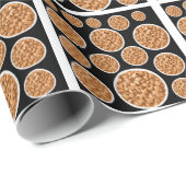 Papier Cadeau Motif céréalier (Coin rond)