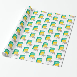 Papier Cadeau Motif céréalier mignon