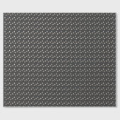 Papier Cadeau Motif chat espace mignon (Plat)