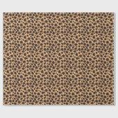 Papier Cadeau Motif Cheetah (Plat)