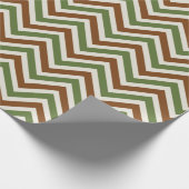 Papier Cadeau Motif Chevron Rustique (Coin)