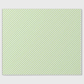Papier Cadeau Motif Chic Printemps Vert Blancs Vert (Plat)