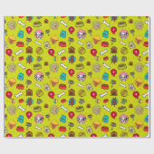 Papier Cadeau Motif chiot (Plat)