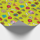 Papier Cadeau Motif chiot (Coin)