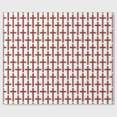 Papier Cadeau Motif chrétien (Plat)