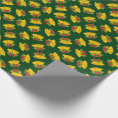 Papier Cadeau Motif Christmas Bells (Coin)