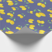 Papier Cadeau Motif citron (Coin)