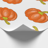 Papier Cadeau motif citrouille (Coin)