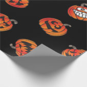 Papier Cadeau motif citrouille (Coin)