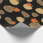 Papier Cadeau motif citrouille Cream Orange Harvest (Coin)