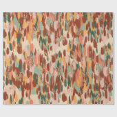 Papier Cadeau Motif citrouille Spice (Plat)