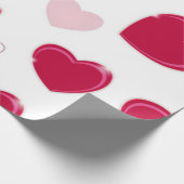 Papier Cadeau Motif cœurs (Coin)