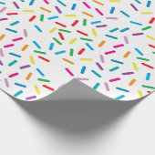 Papier Cadeau Motif coloré Arc en ciel (Coin)