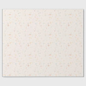 Papier Cadeau Motif Confetti Dots & Triangle (Plat)