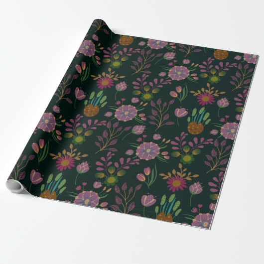 Papier Cadeau Motif cool (Déroulé)