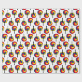 Papier Cadeau Motif coréen (Plat)