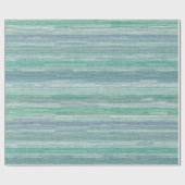 Papier Cadeau Motif côtier de l'herbe marine (Plat)