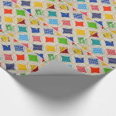 Papier Cadeau Motif couette de la cathédrale (Coin)