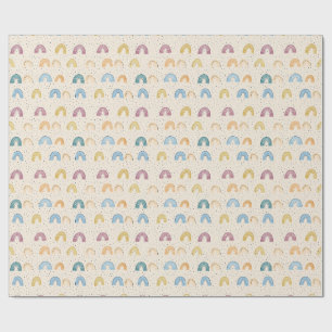 Papier Cadeau Motif couleur arc-en-ciel sans joint