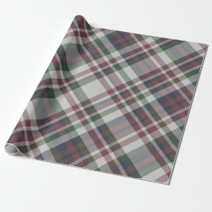 Papier Cadeau Motif couleur tartan vintage sans couture. Plaid