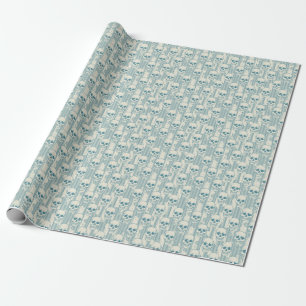 Papier Cadeau Motif crâne : Motif libre sans couture