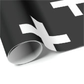 Papier Cadeau Motif croisé (Coin rond)