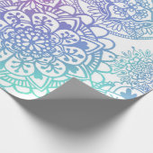 Papier Cadeau Motif Cute Pastel Mandala (Coin)