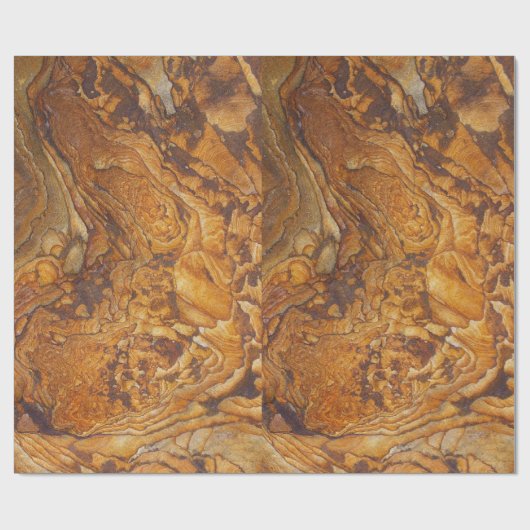 Papier Cadeau Motif d'abrégé sur grès (Plat)