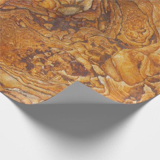 Papier Cadeau Motif d'abrégé sur grès (Coin)