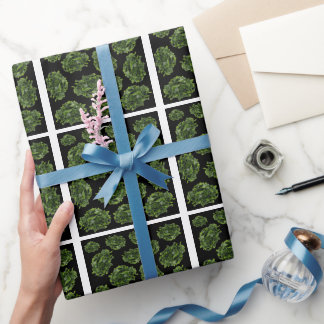 Papier Cadeau Motif d'algues