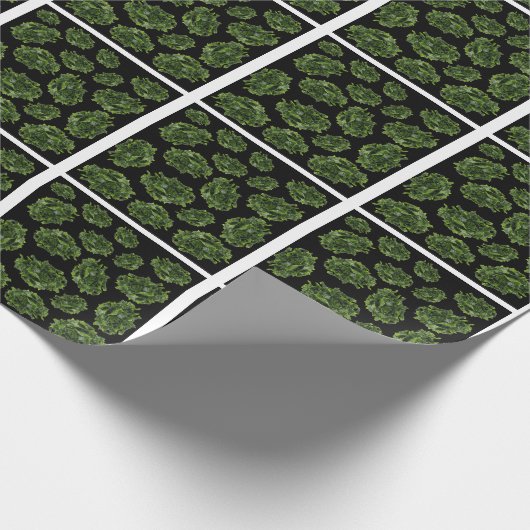 Papier Cadeau Motif d'algues (Coin)