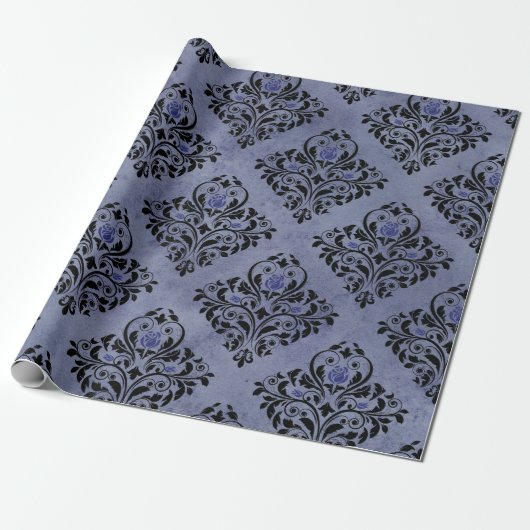 Papier Cadeau Motif damassé (Déroulé)