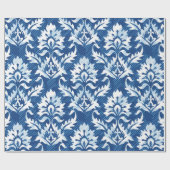 Papier Cadeau Motif damassé incolore (Plat)