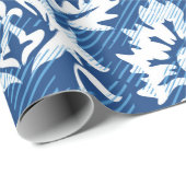 Papier Cadeau Motif damassé incolore (Coin rond)