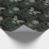 Papier Cadeau Motif damassé vintage (Coin)
