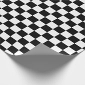Papier Cadeau motif damier (Coin)
