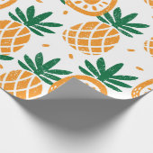 Papier Cadeau Motif d'ananas d'été (Coin)