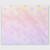 Papier Cadeau Motif d'aquarelle à l'échelle de sirènes (Plat)