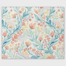 Motif d'aquarelle botanique 2026