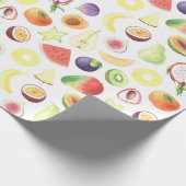 Papier Cadeau Motif d'aquarelle couleur rustique (Coin)