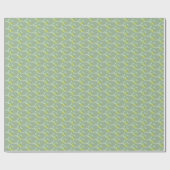 Papier Cadeau Motif d'aquarelle feuille de l'eucalyptus (Plat)