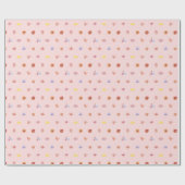 Papier Cadeau Motif d'aquarelle Sweet Pink Wonderland (Plat)