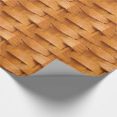 Papier Cadeau Motif d'armure de panier (Coin)