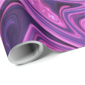 Papier Cadeau Motif d'art Galaxy (Coin rond)